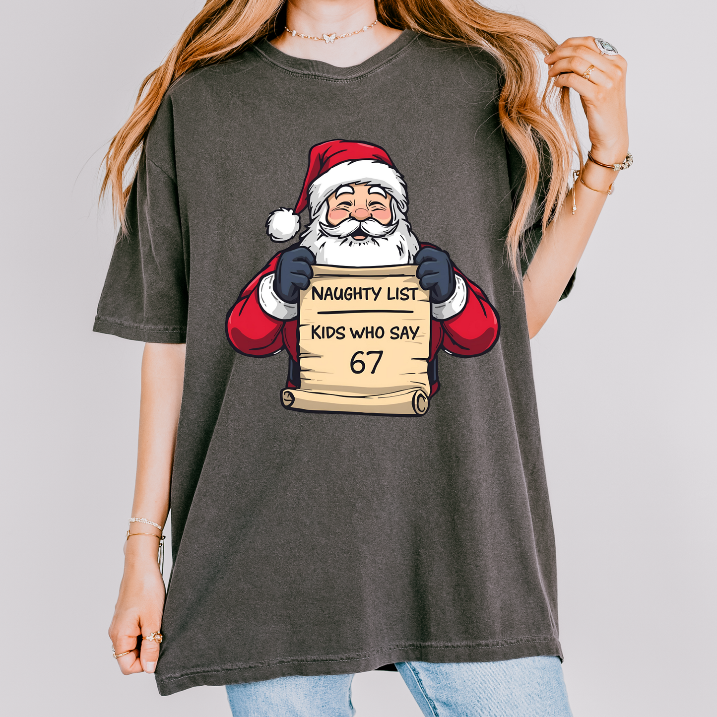 Santas Naughty List T-Shirt