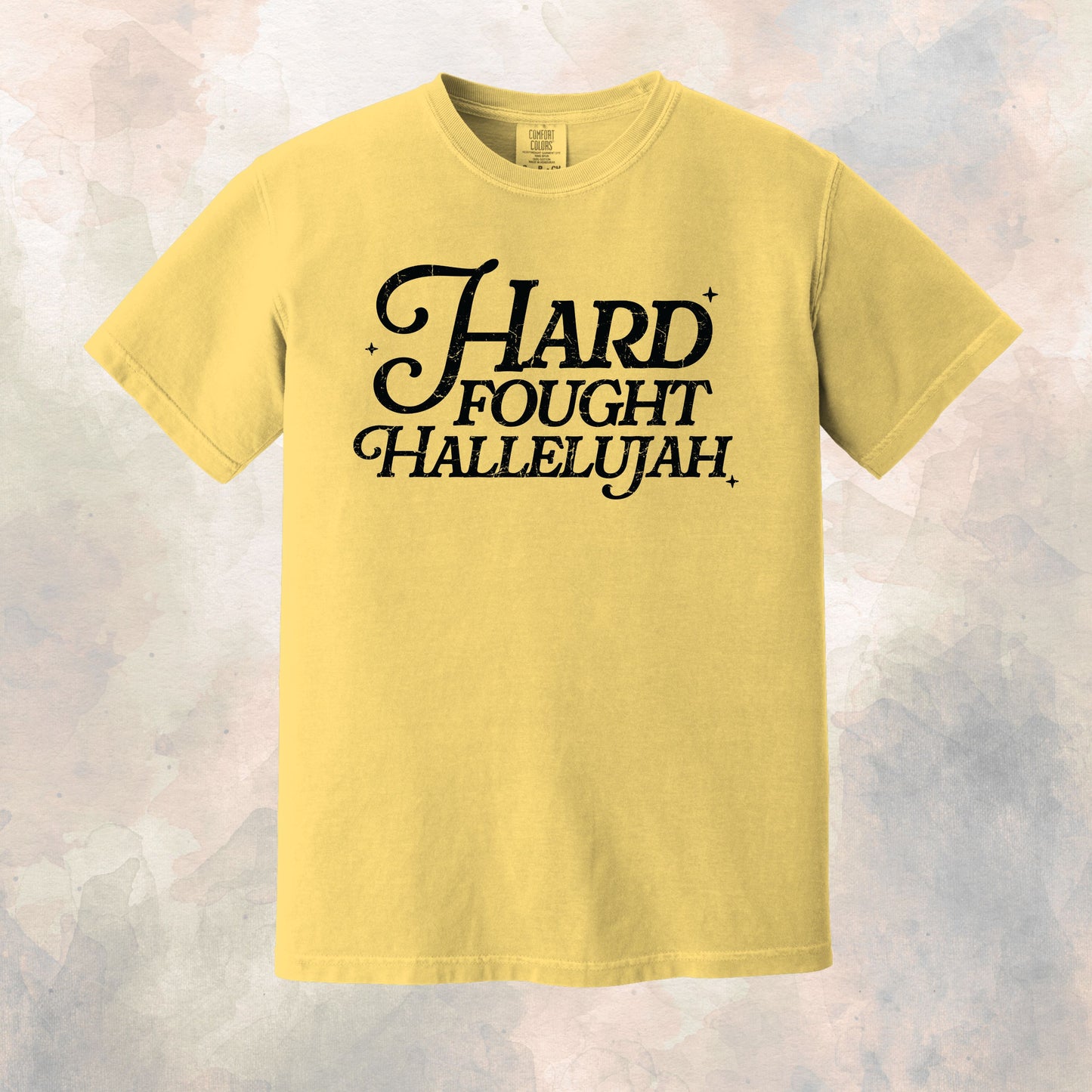 Hard Fought Hallelujah Yellow