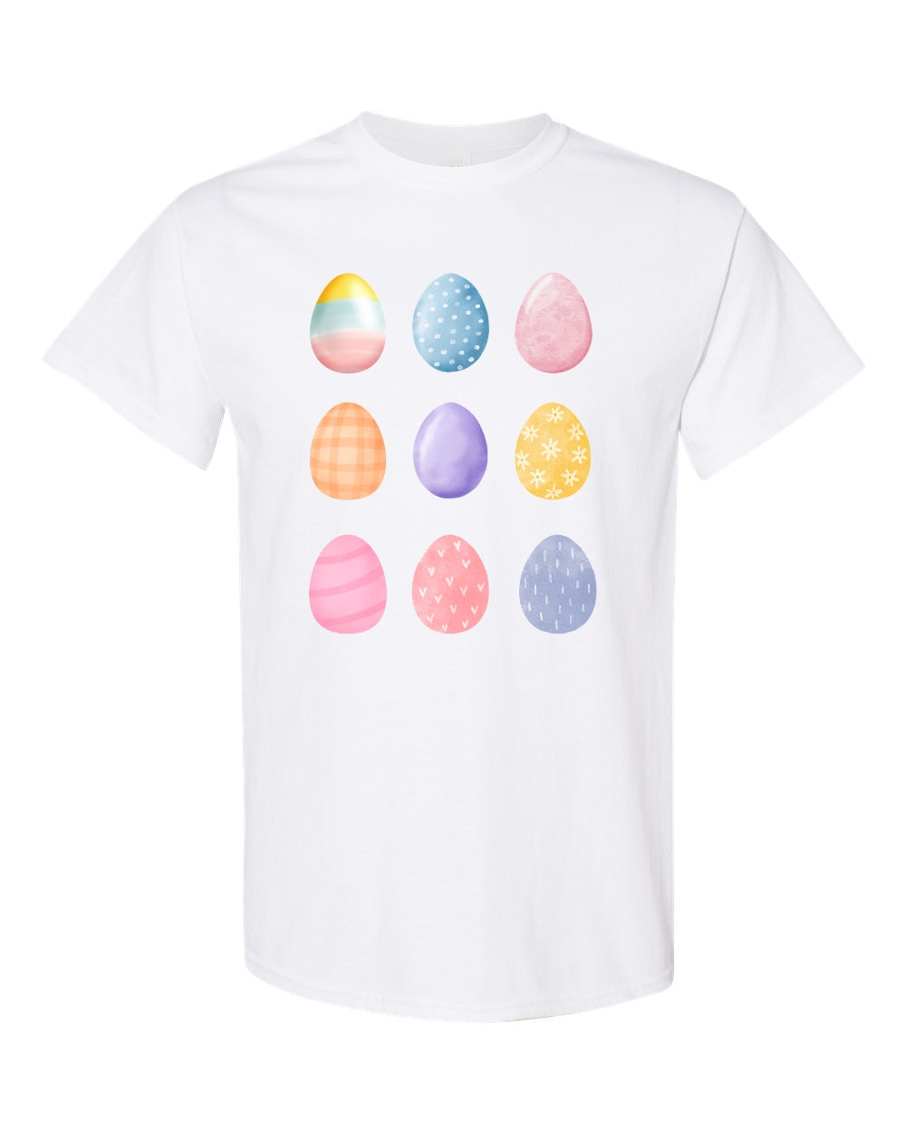 Watercolor Easter eggs