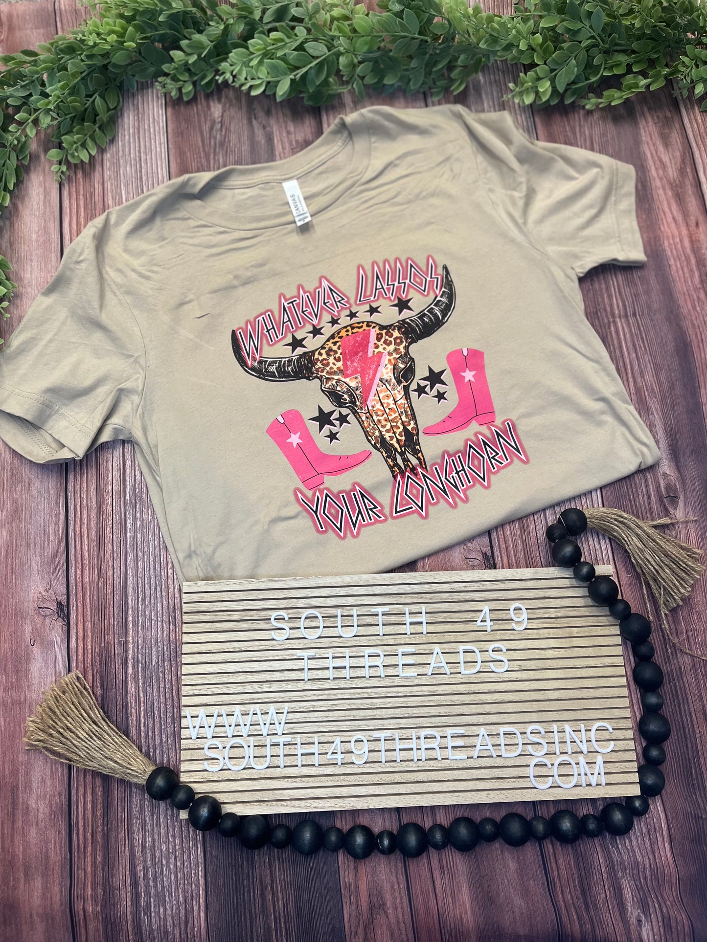 Whatever lassos your longhorn Tee