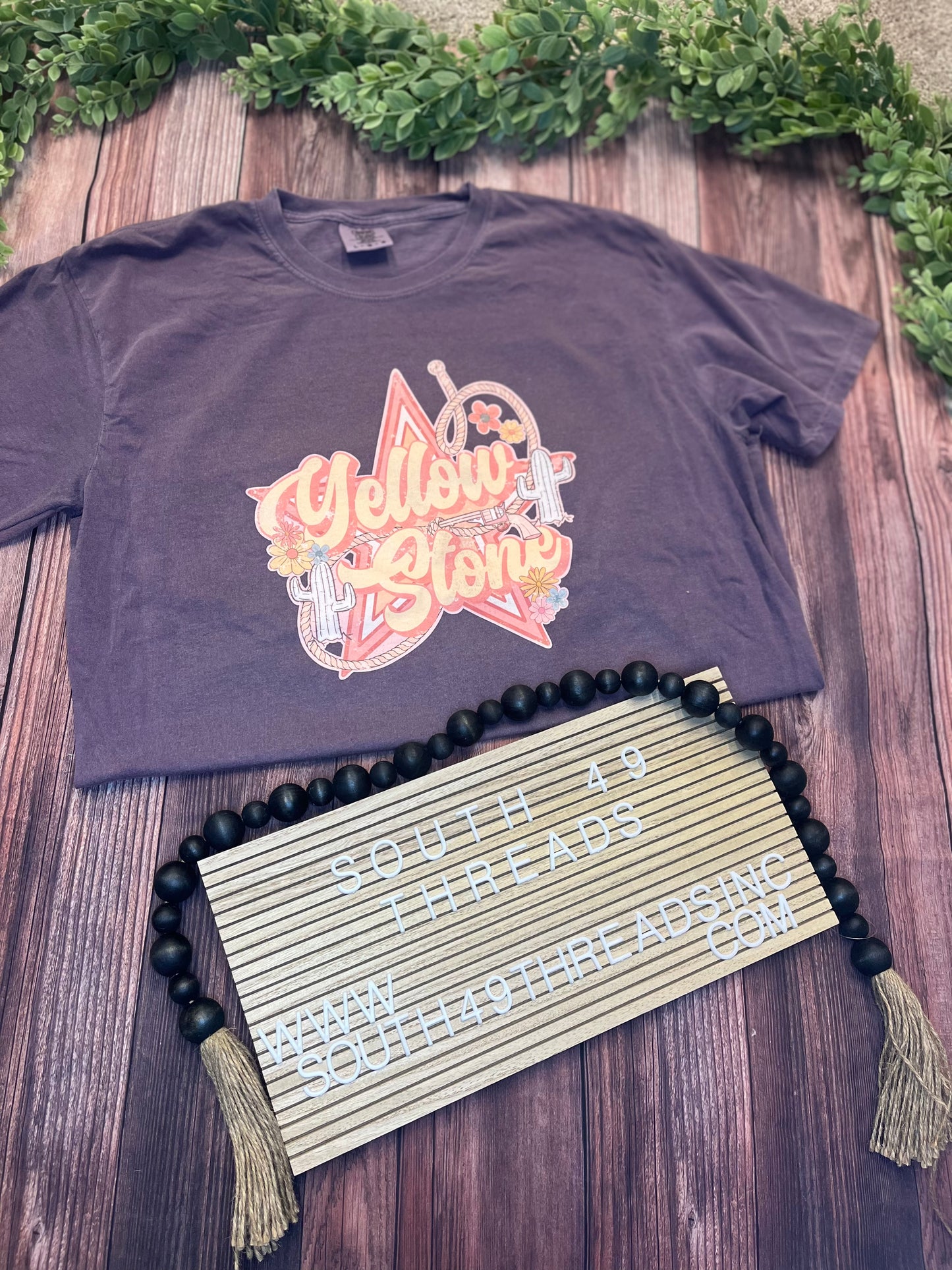 Grunge Yellowstone tee