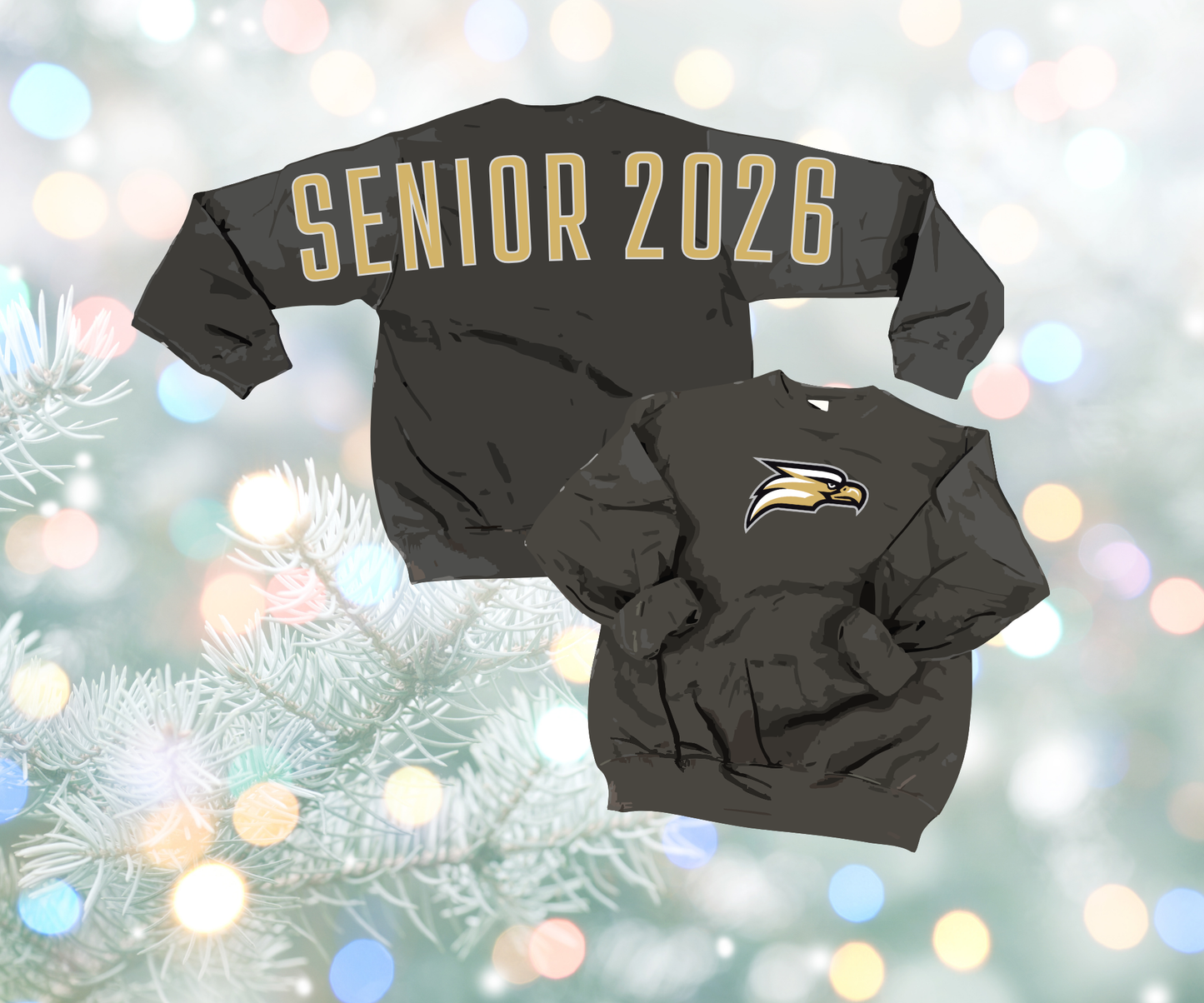 Full Back and Sleeve - Senior 2026 Crewneck