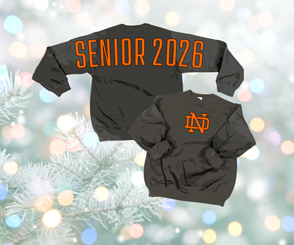 Full Back and Sleeve - Senior 2026 Crewneck