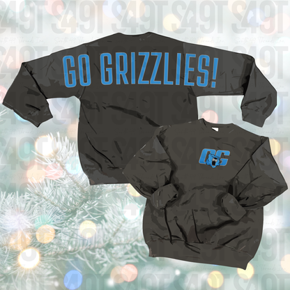 Full Back and Sleeve - School Team Crewneck