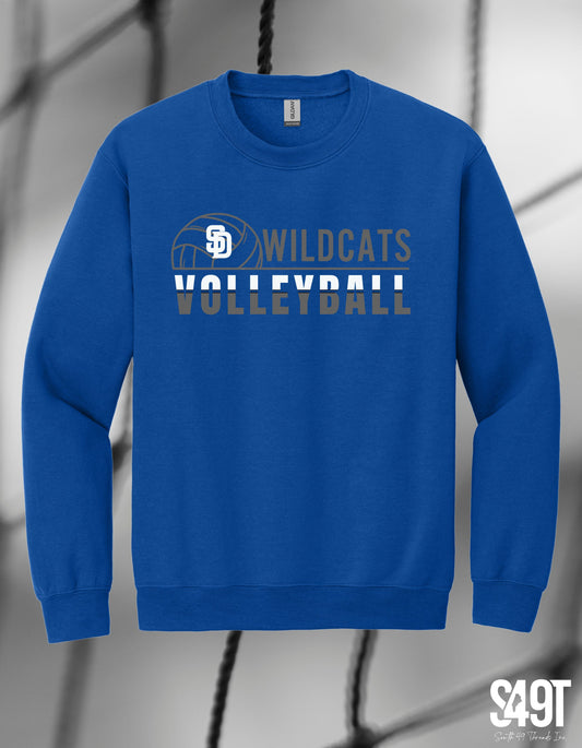 South Davidson Volleyball Crewneck