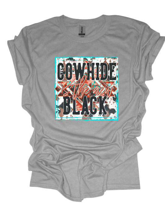 Cowhide is the new black - T-Shirt