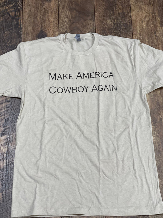 Make America Cowboy South49 tee