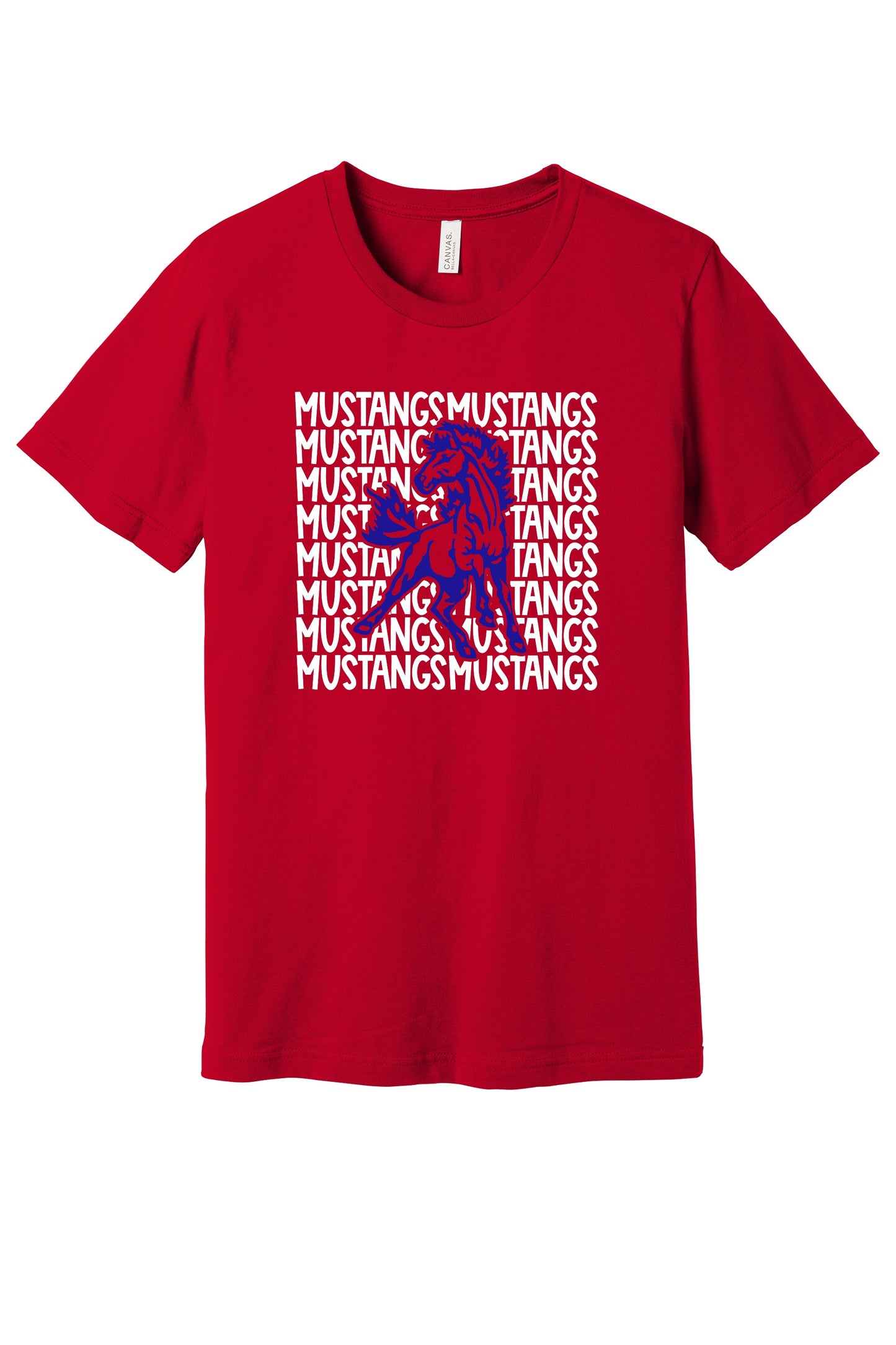 Grunge Mustangs T-shirt